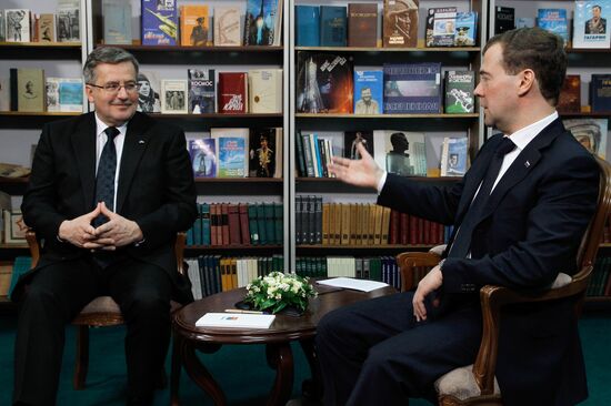 Dmitry Medvedev's working trip to Smolensk
