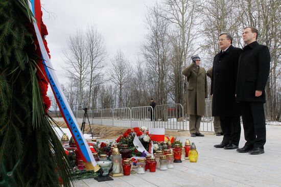 Working visit of Dmitry Medvedev to Smolensk