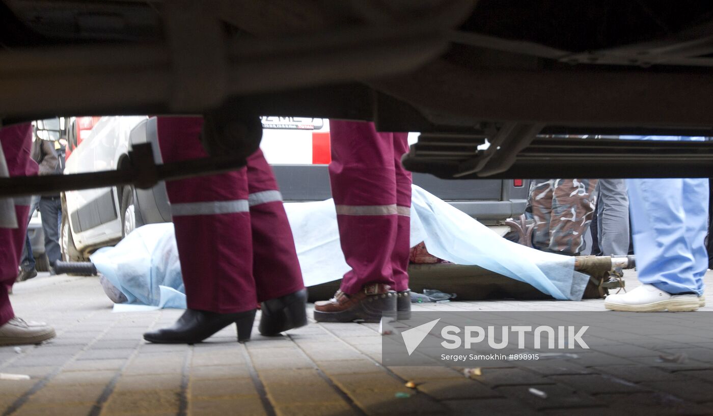 Explosion in Minsk metro