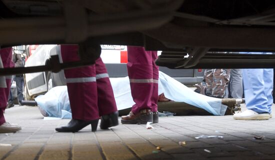 Explosion in Minsk metro