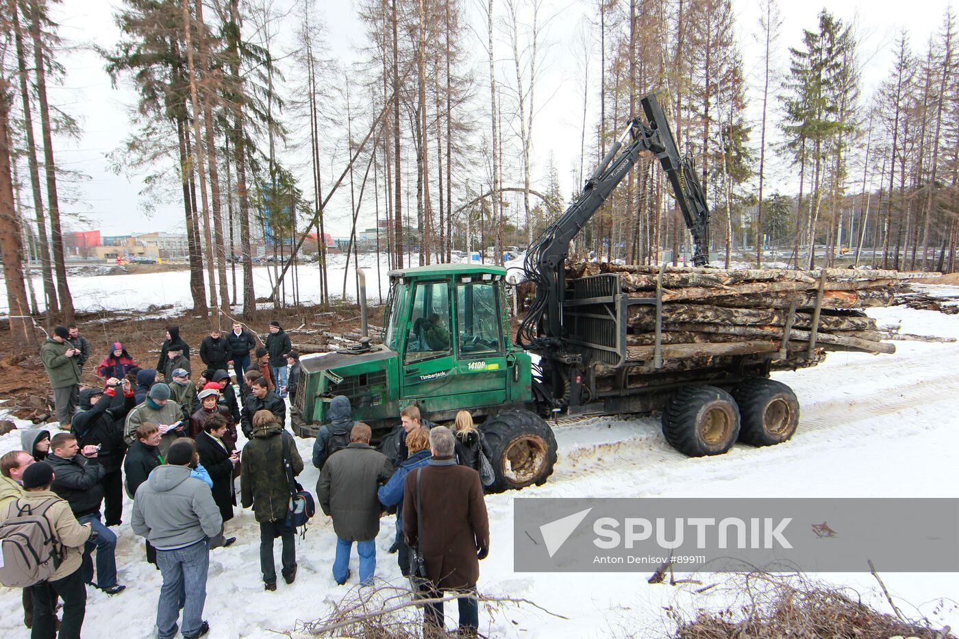 Construction of highway via Khimki forest starts
