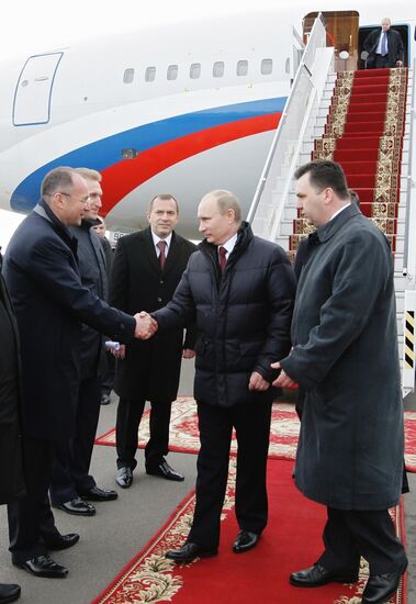 Vladimir Putin visits Kiev