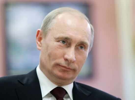 Vladimir Putin visits Kiev