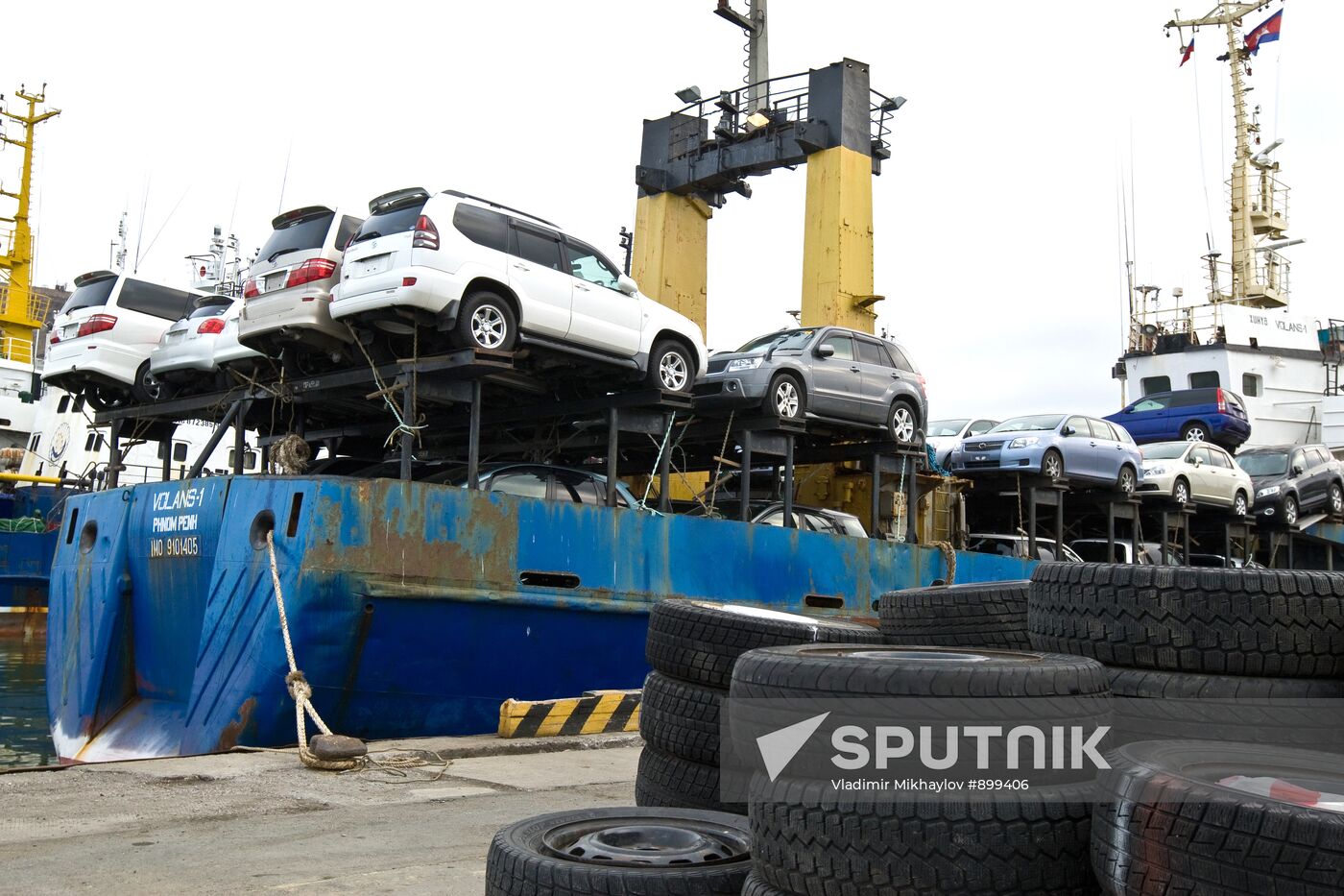 Cars imported from Japan checked for radiation