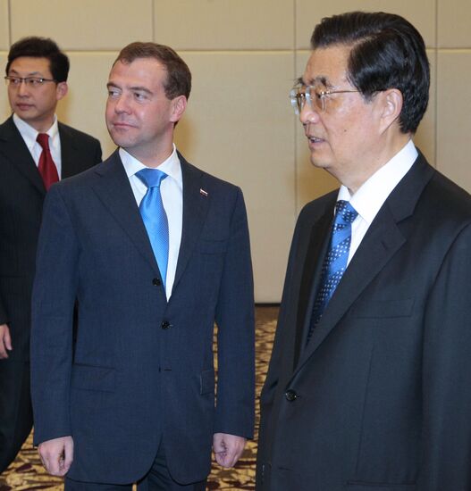 Dmitry Medvedev on four-day visit to China