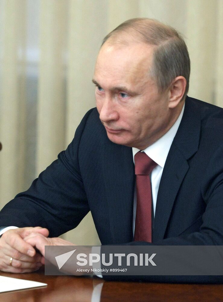 Vladimir Putin receives Bavarian delegation