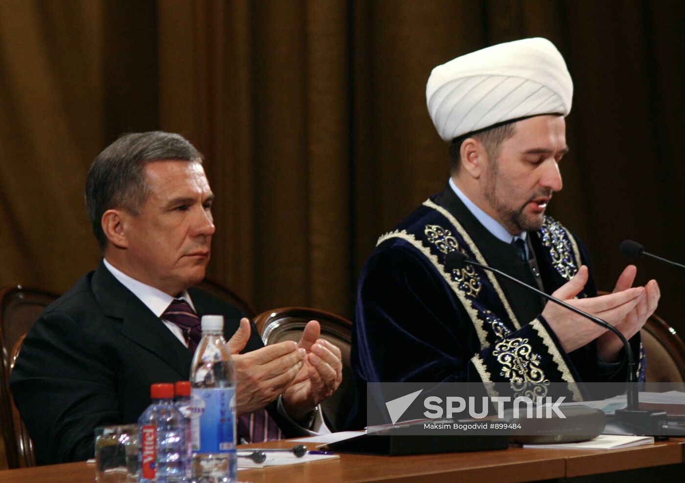 Rustam Minnikhanov and Ildus Faizov