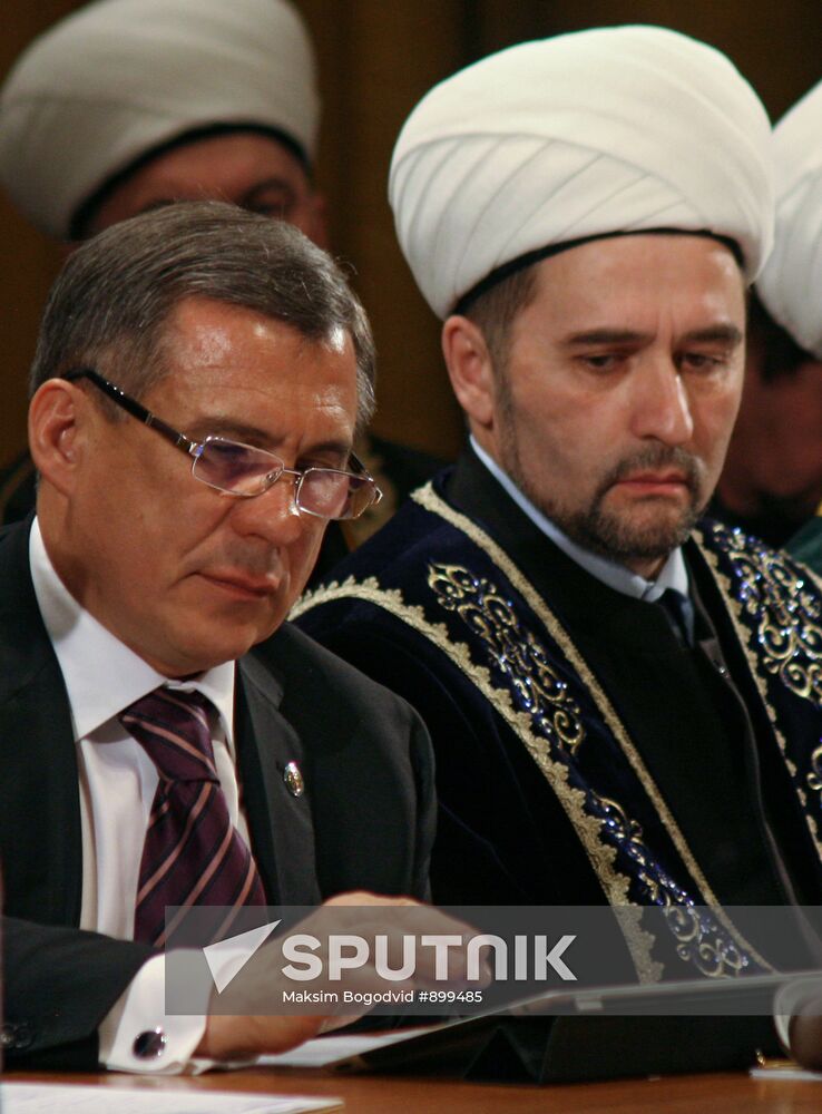 Rustam Minnikhanov and Ildus Faizov