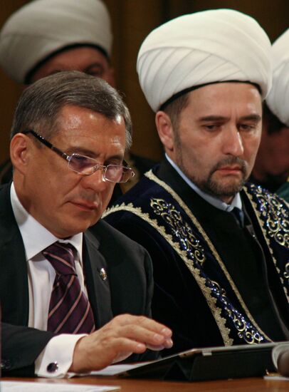 Rustam Minnikhanov and Ildus Faizov