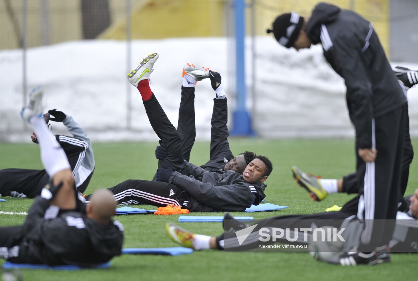FC Anzhi Makhachkala holds training session