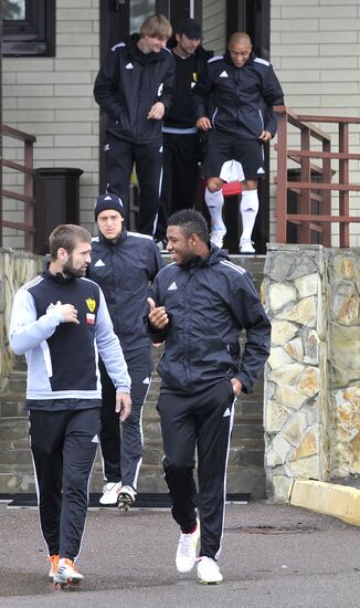 FC Anzhi Makhachkala holds training session