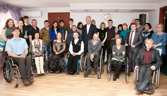 Sergei Sobyanin visits Rossiya leisure and arts center
