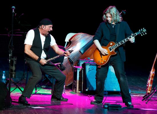 Concert of Ian Anderson and rock band Jethro Tull
