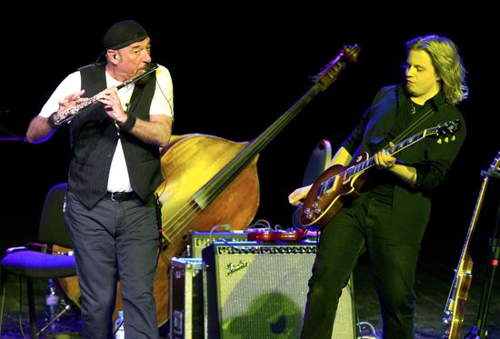 Concert of Ian Anderson and rock band Jethro Tull
