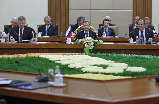 Dmitry Medvedev takes part in BRICS Summit in China