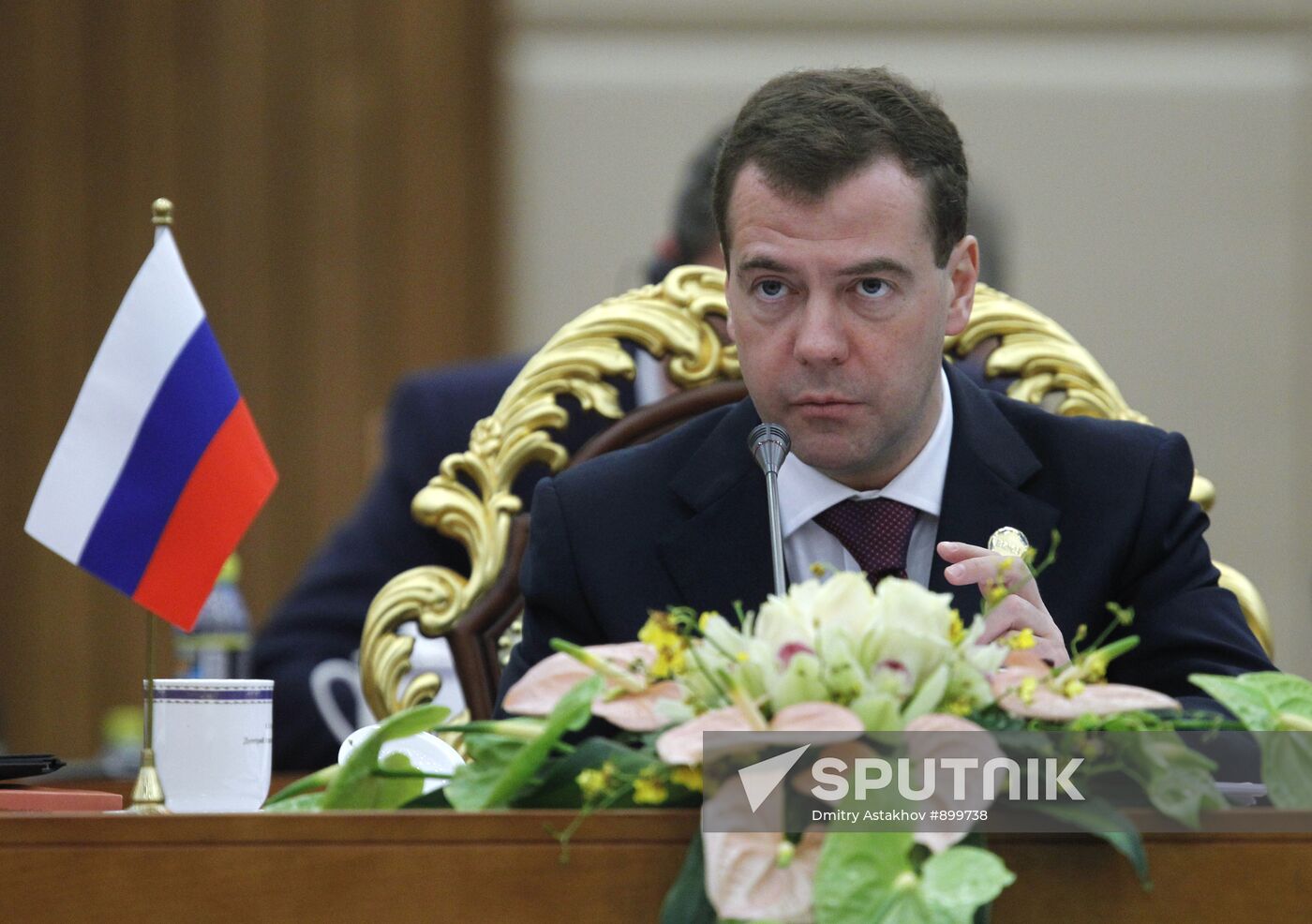 Dmitry Medvedev takes part in BRICS Summit in China