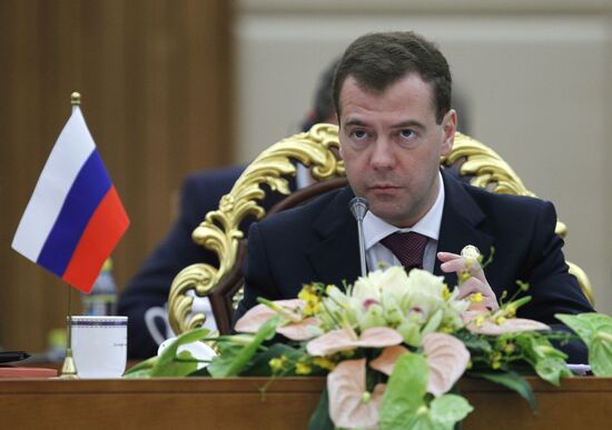 Dmitry Medvedev takes part in BRICS Summit in China