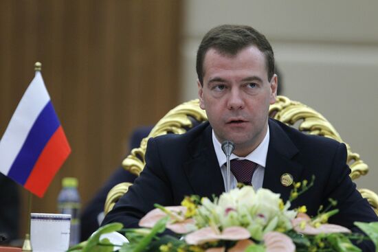 Dmitry Medvedev takes part in BRICS Summit in China