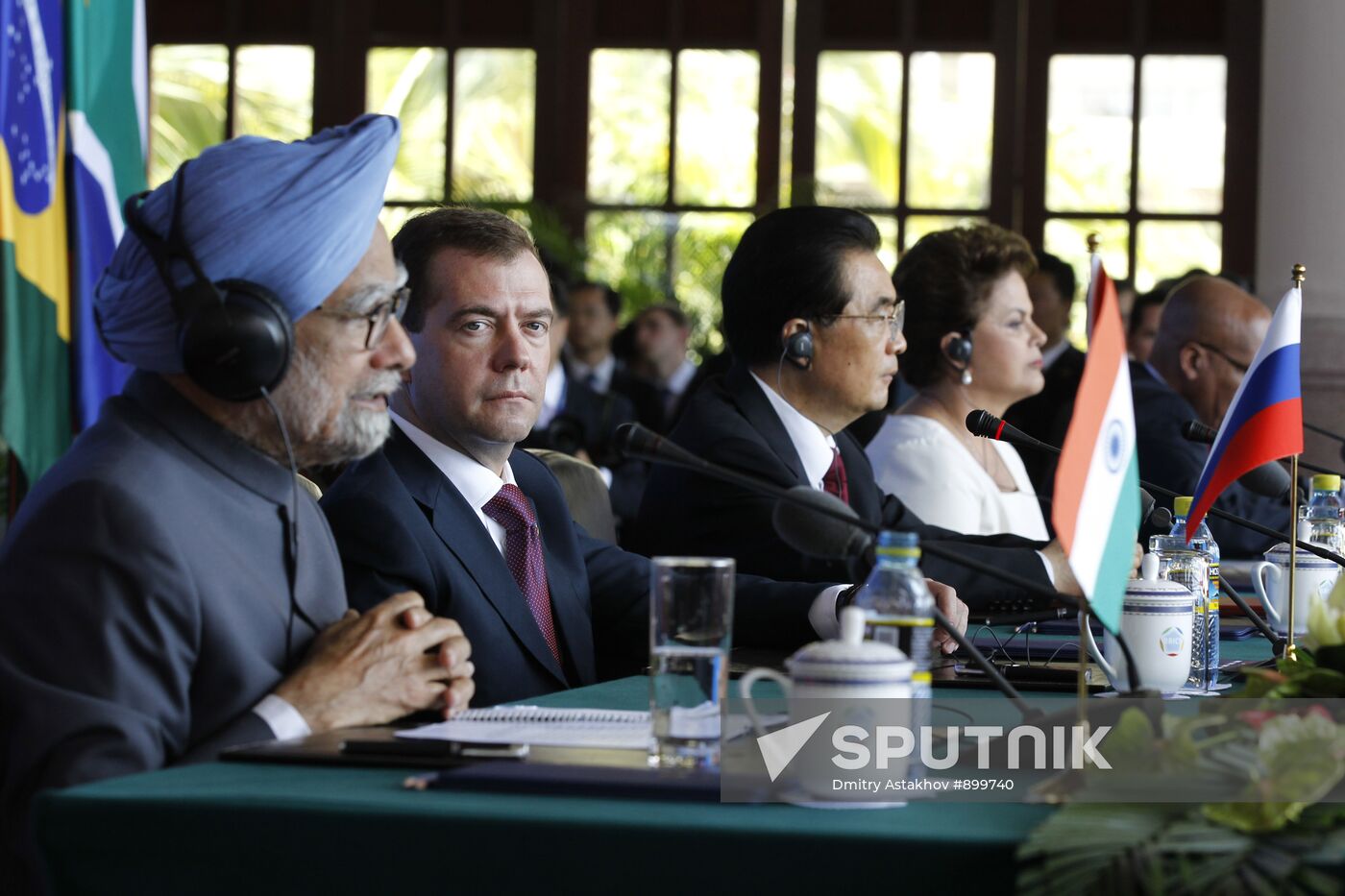 Dmitry Medvedev takes part in BRICS Summit in China