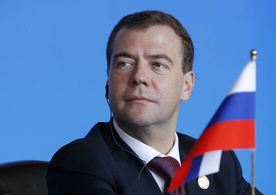 Dmitry Medvedev takes part in BRICS Summit in China