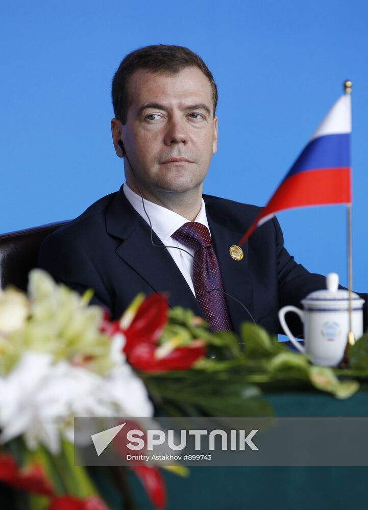 Dmitry Medvedev takes part in BRICS Summit in China