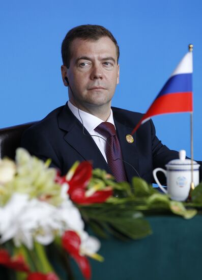 Dmitry Medvedev takes part in BRICS Summit in China