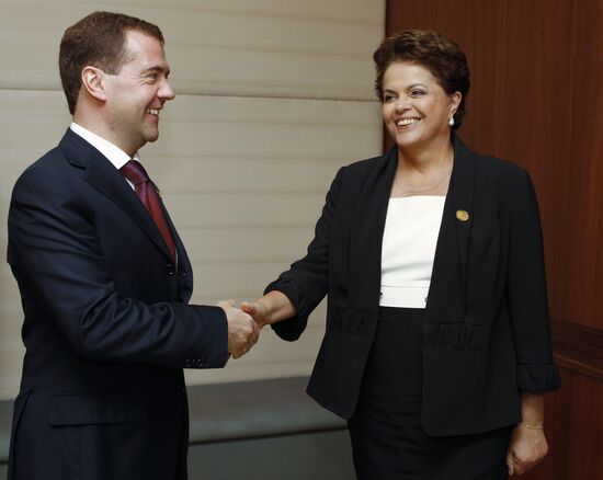 Dmitry Medvedev takes part in BRICS Summit in China