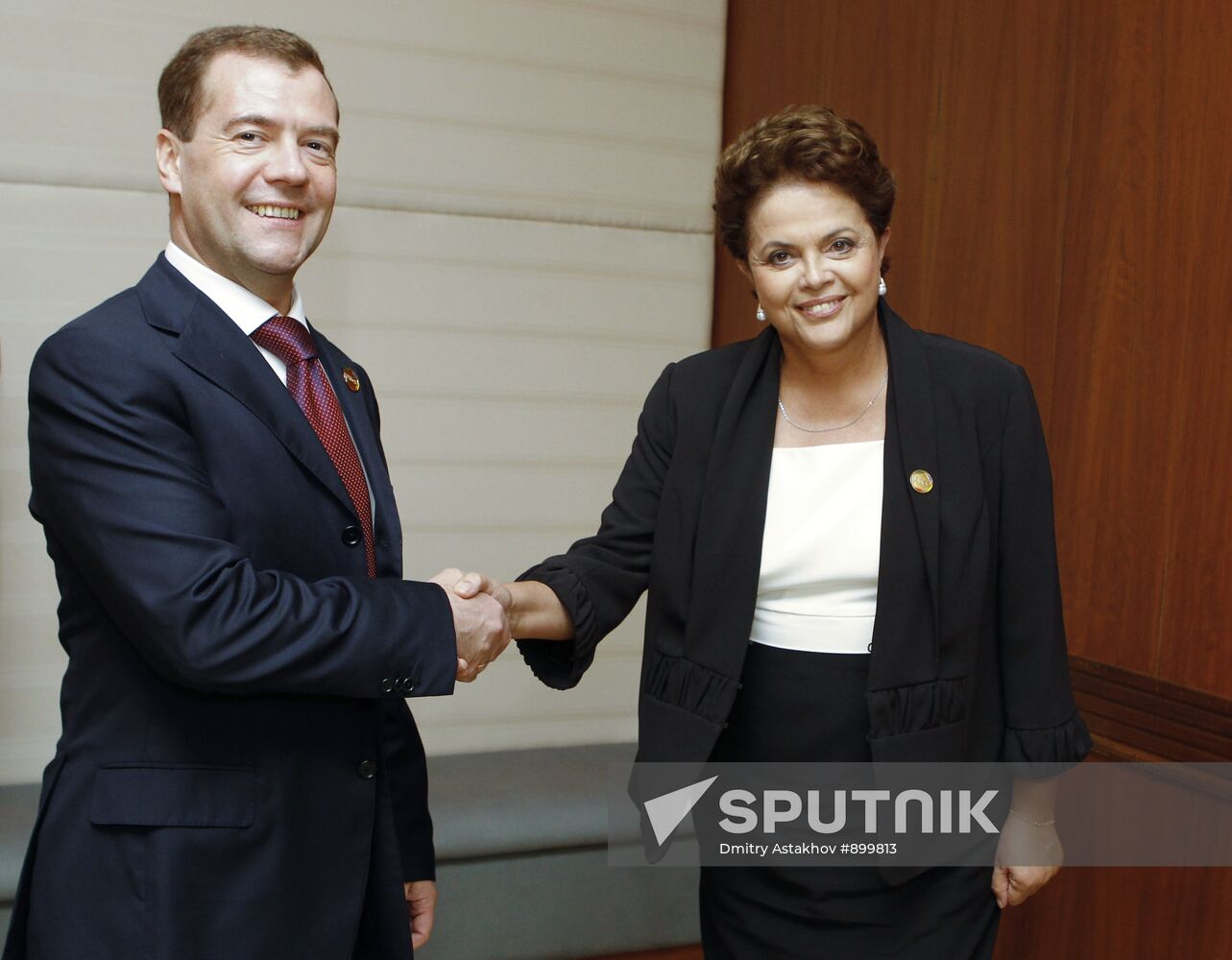 Dmitry Medvedev takes part in BRICS Summit in China