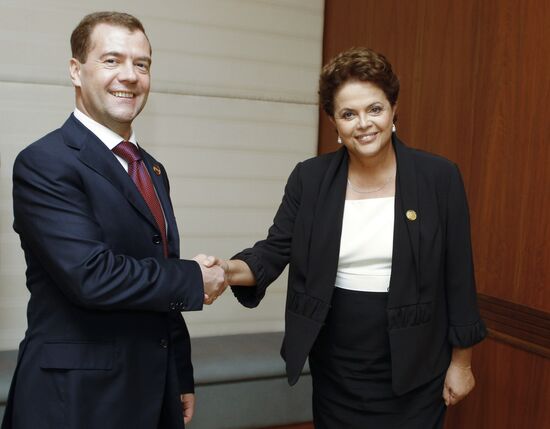 Dmitry Medvedev takes part in BRICS Summit in China