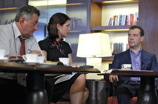 Dmitry Medvedev takes part in BRICS Summit in China