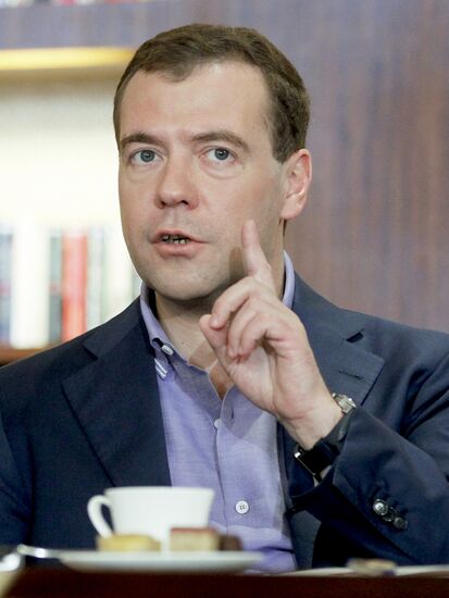 Dmitry Medvedev takes part in BRICS Summit in China