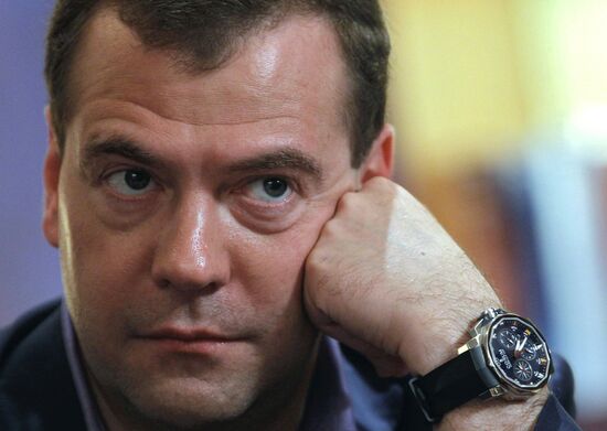 Dmitry Medvedev takes part in BRICS Summit in China