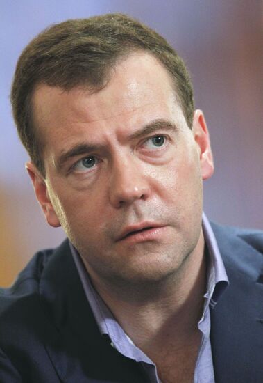 Dmitry Medvedev takes part in BRICS Summit in China