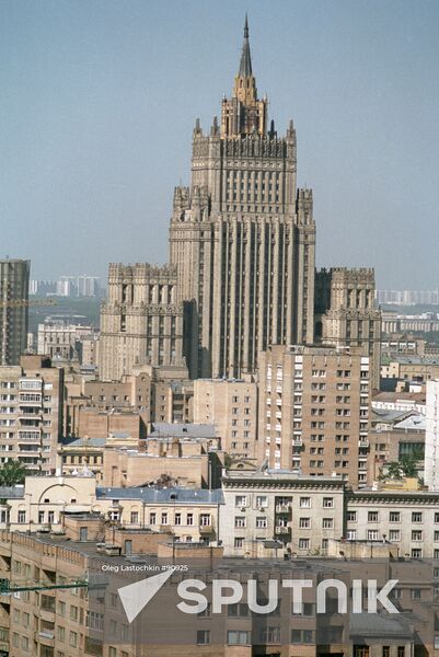 RUSSIA'S FOREIGN MINISTRY BUILDING