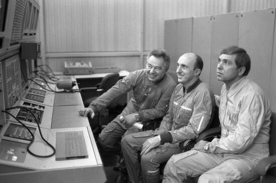 Cosmonauts Grechko Vasyutin Volkov