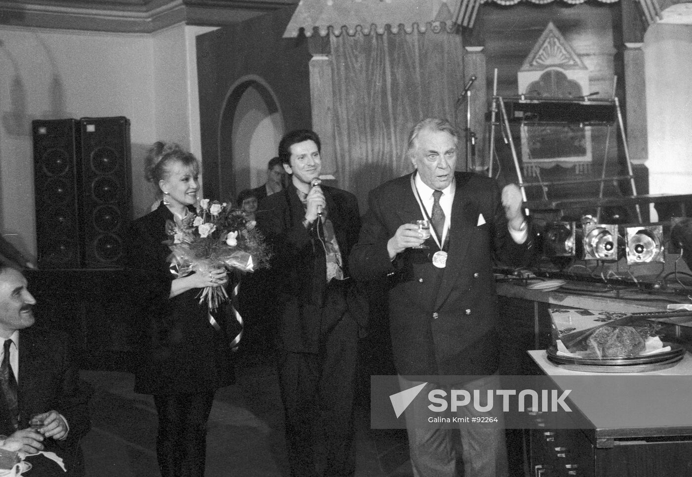 Shevchuk Novozhilov Matveyev actors' Pancake Day