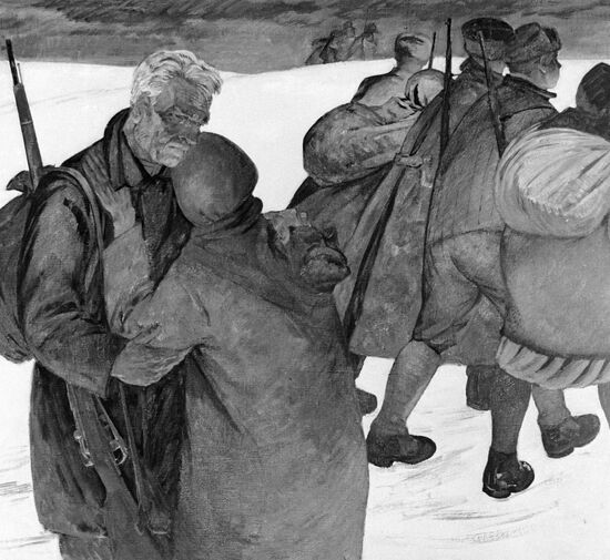 painting reproduction partisans