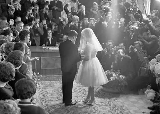 Wedding of the cosmonauts