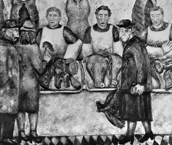 NESTEROVA "MEAT STALLS IN THE MARKET"