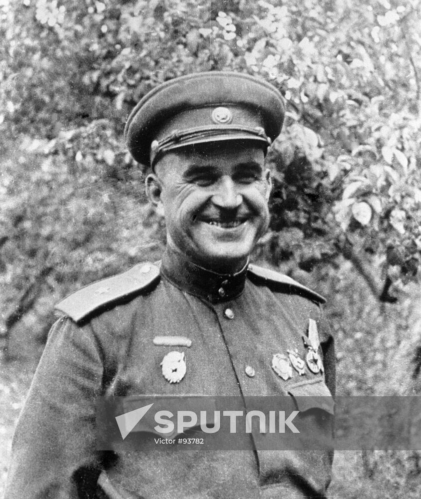 WWII MAJOR GENERAL LYUDNIKOV 