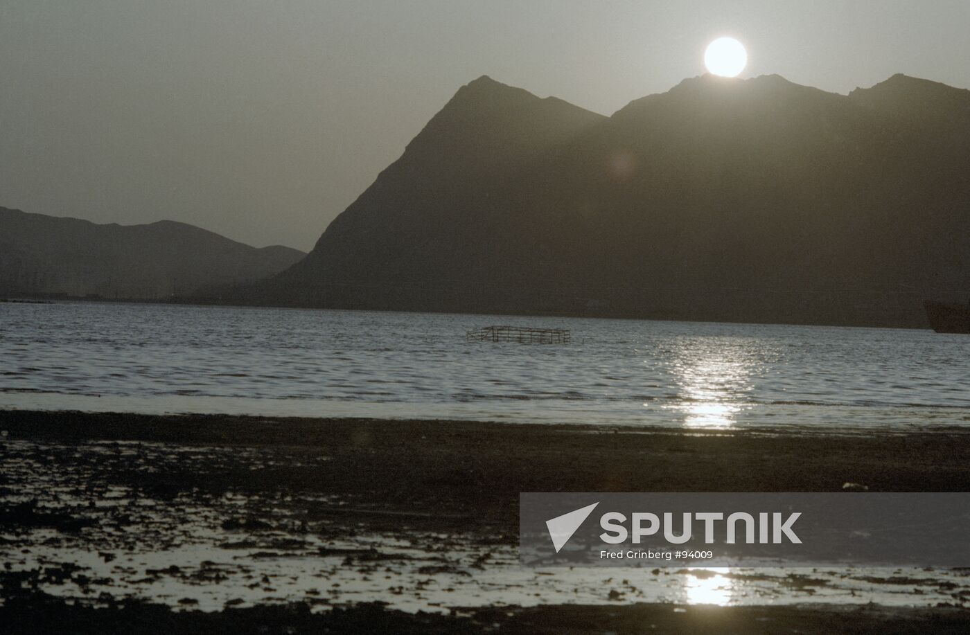 SUNSET CASPIAN SEA 