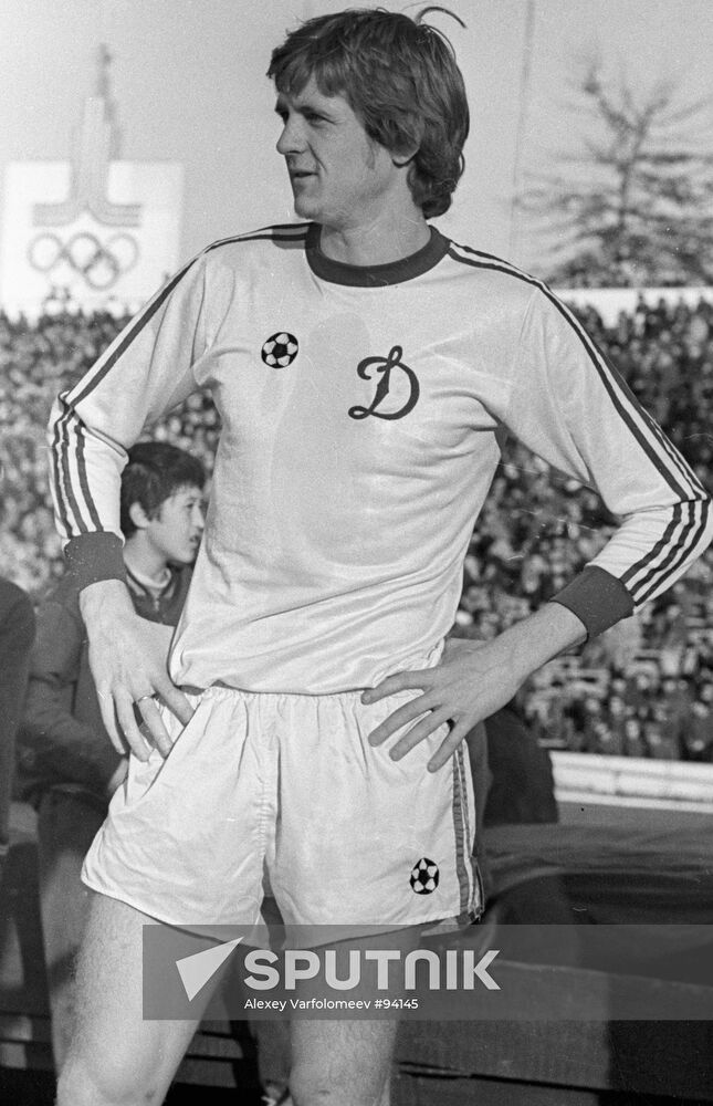 Football Player Bessonov Dinamo 
