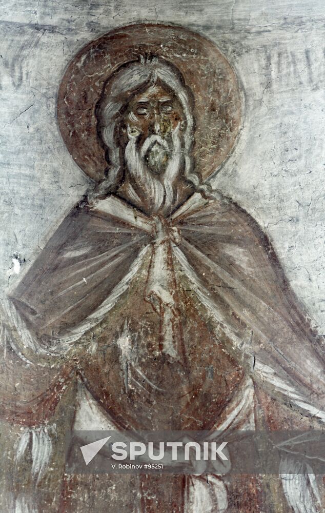 PROPHET ELIJAH FRESCO FEOFAN GREK
