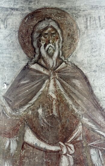 PROPHET ELIJAH FRESCO FEOFAN GREK