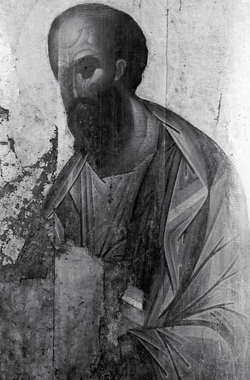 RUBLEV ICON APOSTLE PAUL 
