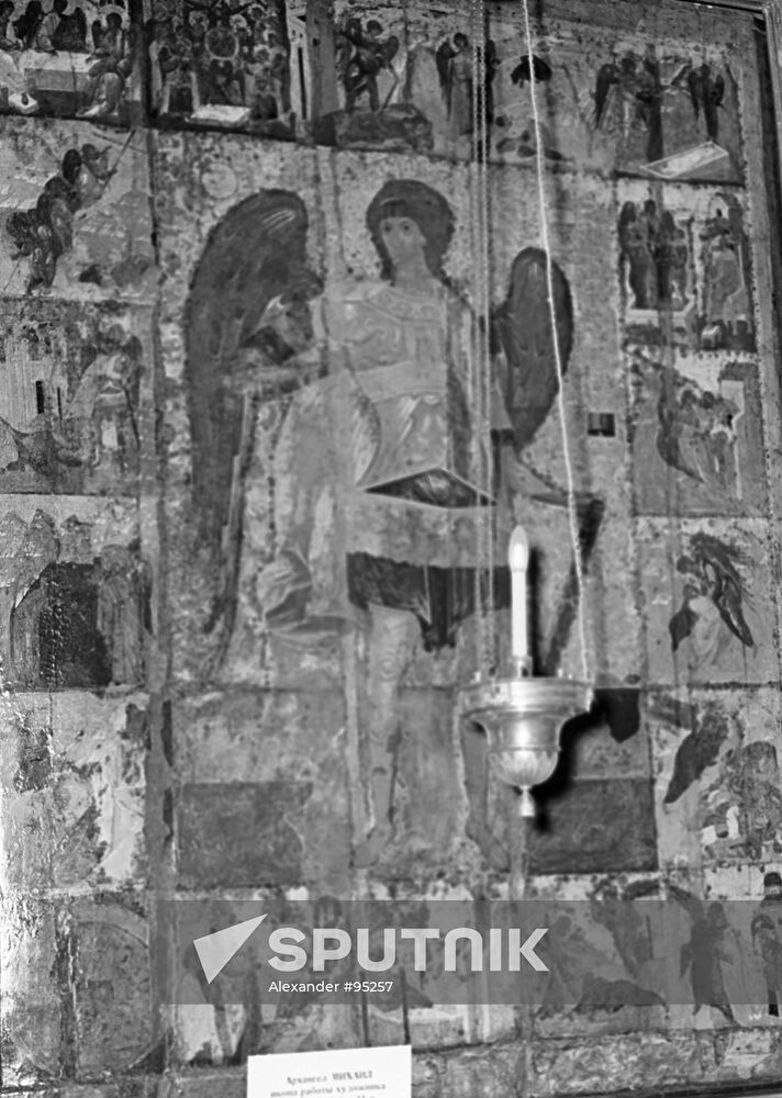 RUBLEV ICON ARCHANGEL MICHAEL 