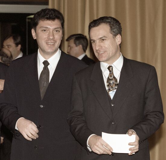 YASTRZHEMBSKI YELTSIN KARL GUSTAV NEMTSOV 
