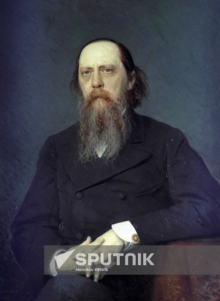 Kramskoi Portrait Saltykov Shchedrin
