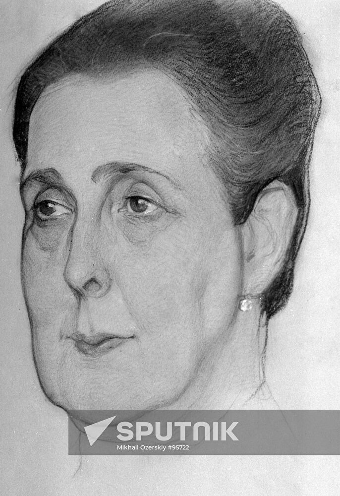 PORTRAIT YABLOCHKINA DRAWING