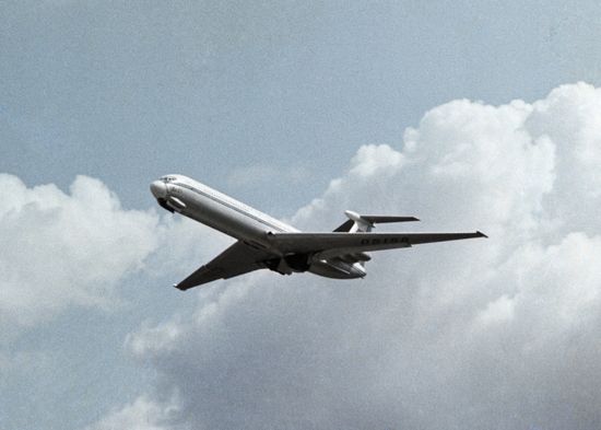 IL-62 FLIGHT SKY 